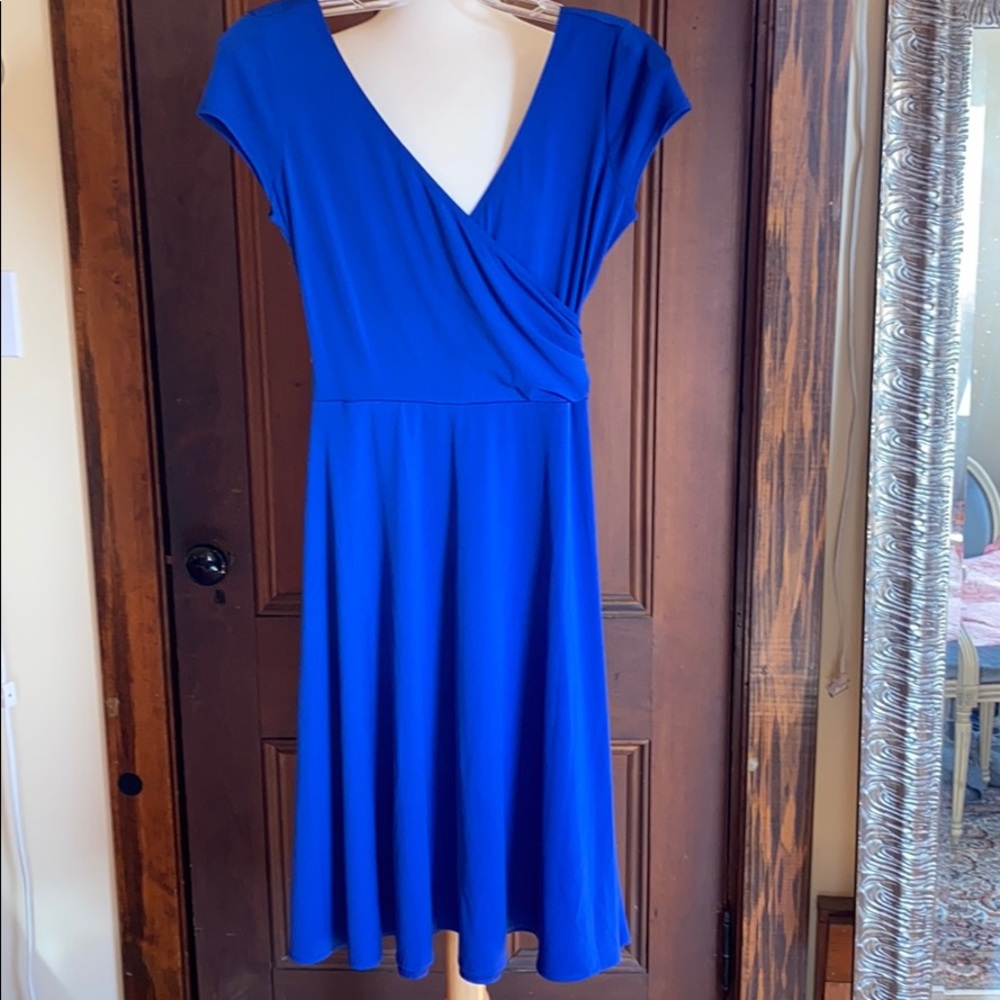 Blue dress